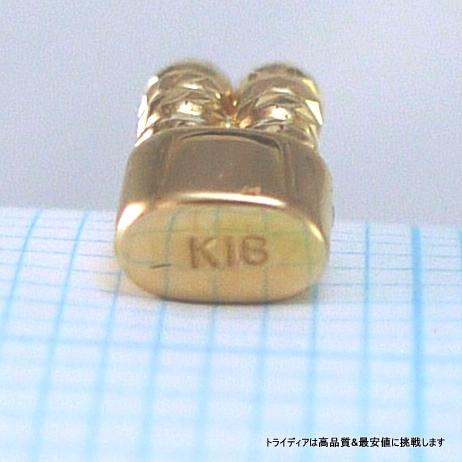マリーナ バングル 18金 18k ピンクゴールド PG k18 メンズ レディース プレゼント 幅4mm 13cm 4.6g_2