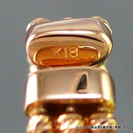 マリーナ リング 指輪 18金 18k ピンクゴールド PG k18 メンズ レディース プレゼント 幅6mm 対応サイズ 8-10 2.9g_1