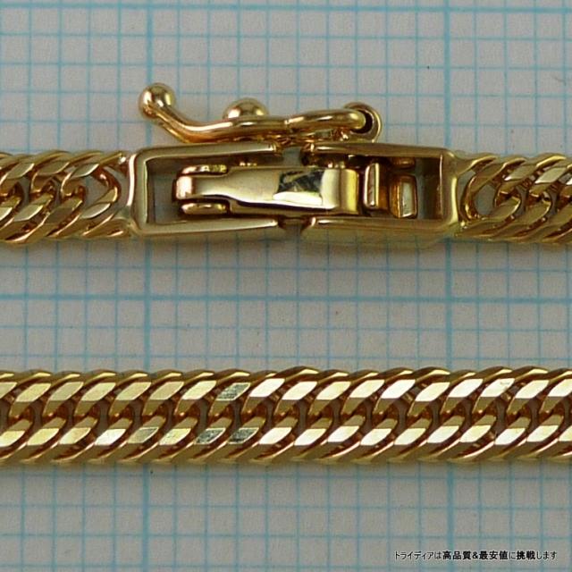 18金 18k 喜平 ネックレス 12g 50cm 12面 トリプル 幅2.9mm K18 喜平