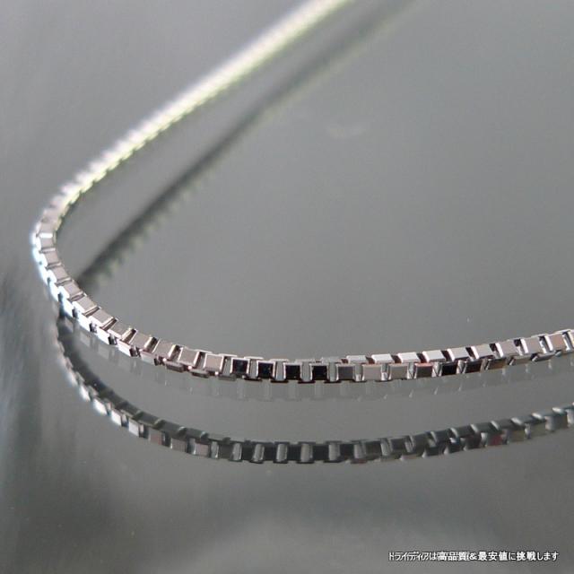 ベネチアン ネックレス 18金 18k ホワイトゴールド ネックレスチェーン
