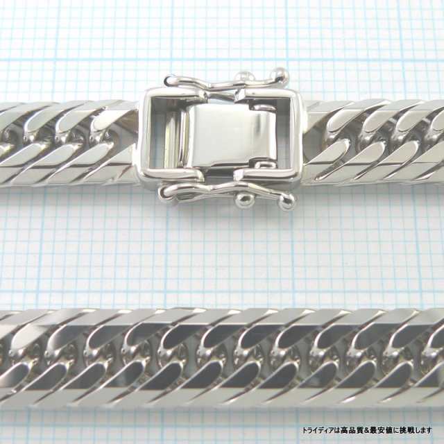 プラチナ 喜平 ネックレス 100g 60cm 8面 トリプル 幅7.2mm
