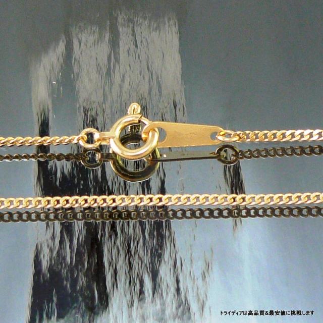 18金 喜平 ネックレス 2.4g 43cm 2面 幅1.2mm K18 日本製