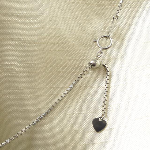 ベネチアン ネックレス プラチナ Pt850 ネックレスチェーン メンズ レディース 幅1.4mm 50cm 8.7g スライド