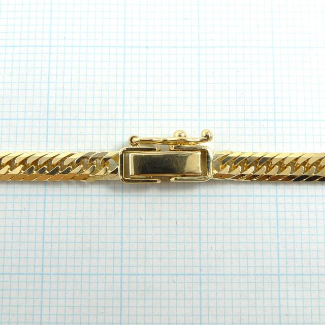 18金 喜平 ネックレス 24g 60cm 8面 トリプル 造幣局検定付 幅3.7mm