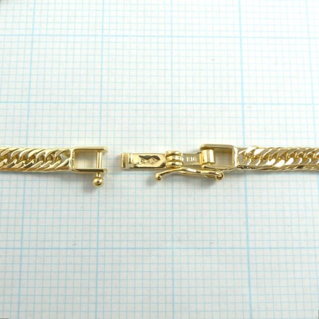 18金 18k 喜平 ブレスレット 4.7g 17cm 8面 トリプル 造幣局検定付 幅 