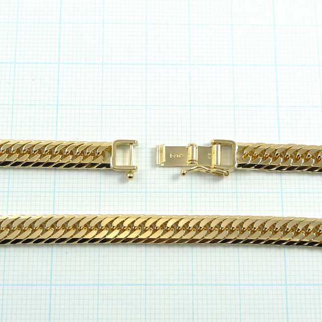 18金 18k 喜平 ネックレス 55g 55cm 8面 トリプル 造幣局検定付 幅6.1mm K18 喜平ネックレス ゴールド イエローゴールド 日本製 8面トリプル チェーン メンズ レディース アクセサリー 中折 国産 金 K18 キヘイ kihei 八面 プレゼント 誕生日 贈り物 ギフト agesugi_sfaの通販は