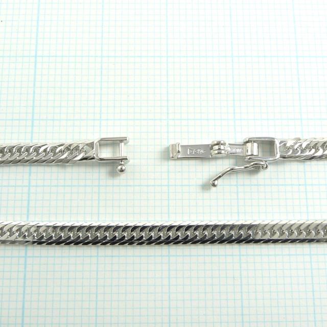 喜平 8面トリプル 18cm silver925 箱付き 喜平 ネックレス Pt850 トリプル 8面 100g 50cm 造幣局検定マーク