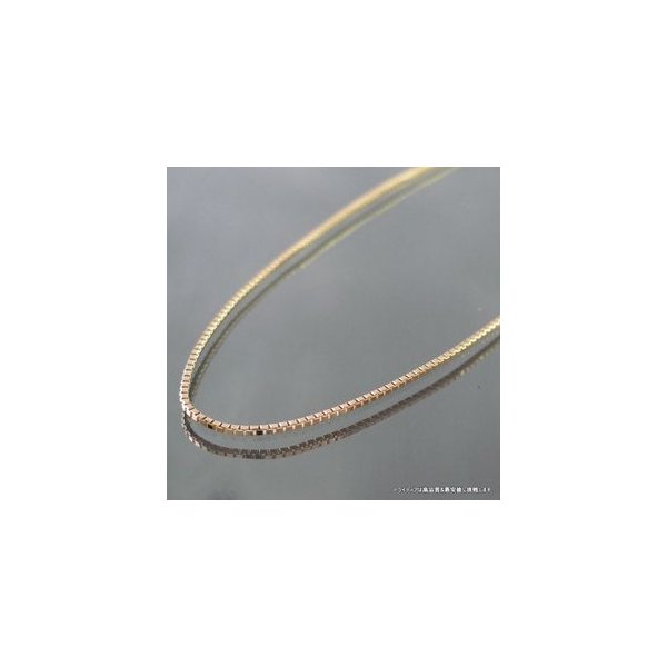 ベネチアン ネックレス 18金 18k ネックレスチェーン k18 メンズ レディース プレゼント 幅1mm 60cm ロングネックレス 4g スライド_4
