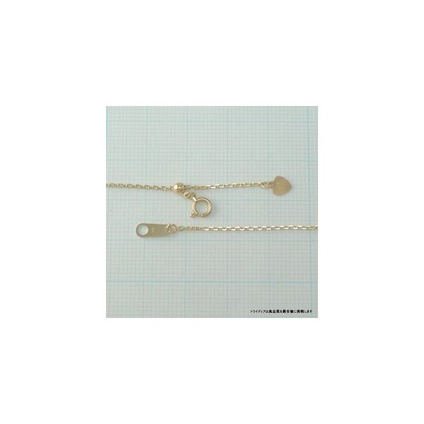 アズキ ネックレス 18金 18k ネックレスチェーン k18 メンズ レディース プレゼント 幅1.2mm 45cm 2.1g スライド_3