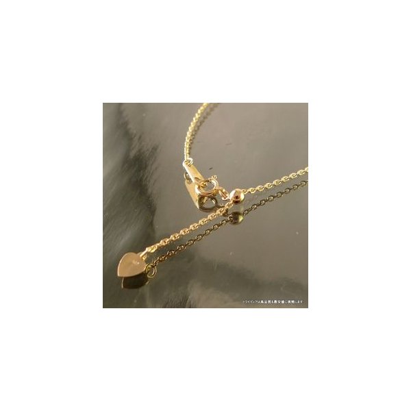 アズキ ネックレス 18金 18k ネックレスチェーン k18 メンズ レディース プレゼント 幅1.2mm 45cm 2.1g スライド_4