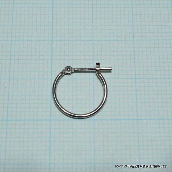 プラチナ Pt900 フープピアス 国産 幅1mm 外径13mm 両耳 2個 プラチナ Pt900 フープピアス 小さめ 国産 幅1mm 外径13mm 両耳