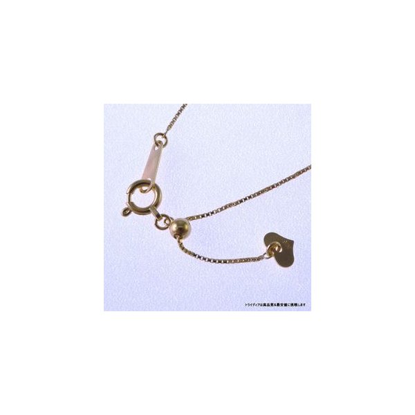 ベネチアン ネックレス 18金 18k ネックレスチェーン k18 メンズ レディース プレゼント 幅0.5mm 45cm 1.1g スライド_3