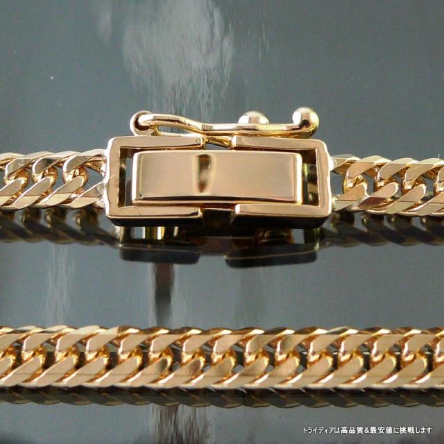 18金 喜平 ネックレス 20g 6面 ダブル 選べる長さ 造幣局検定付 18cm