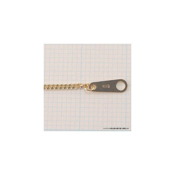 18金 18k 喜平 ネックレス 2.4g 43cm 2面 幅1.2mm K18 喜平ネックレス  