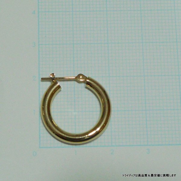 18金 フープ ピアス 幅3mm 外径20mm イエローゴールド 両耳 ペア 2個 レディース メンズ シンプル プレゼント ギフト 18金 フープ ピアス 幅3mm 外径20mm イエローゴールド 両耳 ペア 18金