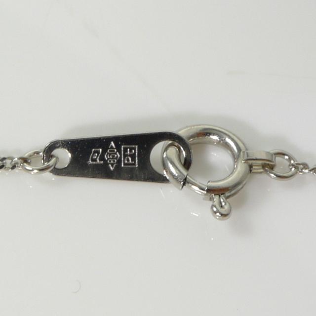 プラチナ 喜平 ネックレス 1.7g 45cm 2面 幅0.8mm Pt850 喜平 
