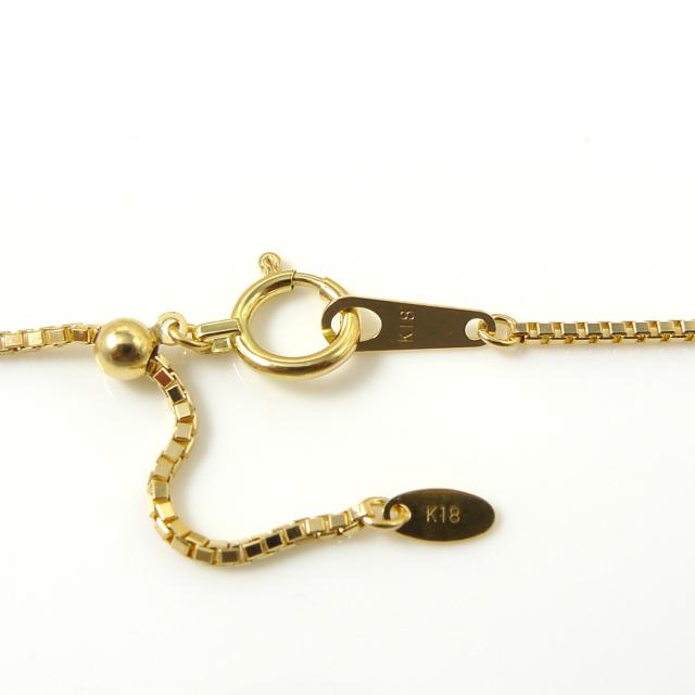 デザイン チェーン ネックレス K18 50cm 1.0g 金 イエロー ゴールド 店舗受取可 ネックレス チェーン 18金 デザインチェーンネックレス 首周り50cm 18K