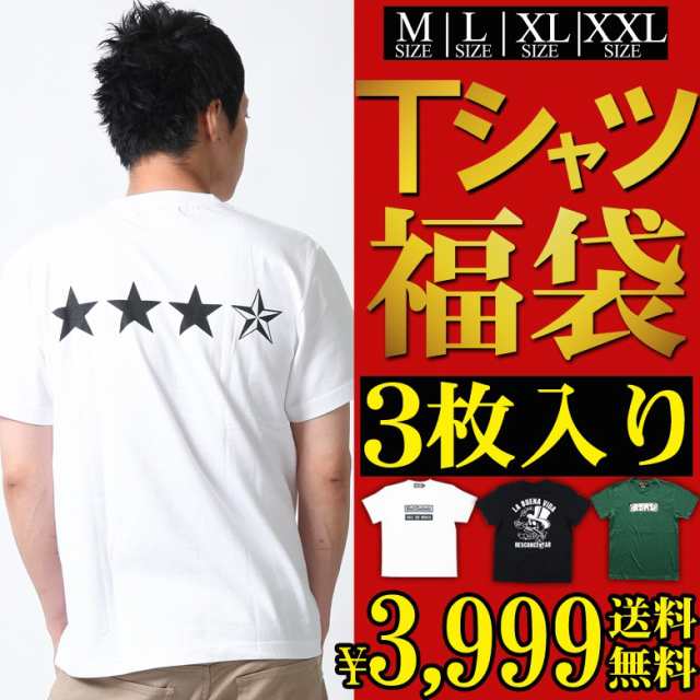 しっかり素材のtシャツ 1枚あたり1 333円 送料無料 Tシャツ メンズ 半袖 3枚セット 男性 プリント ロゴ バックプリント 大きいサイズ Xl の通販はau Pay マーケット Maqua Store