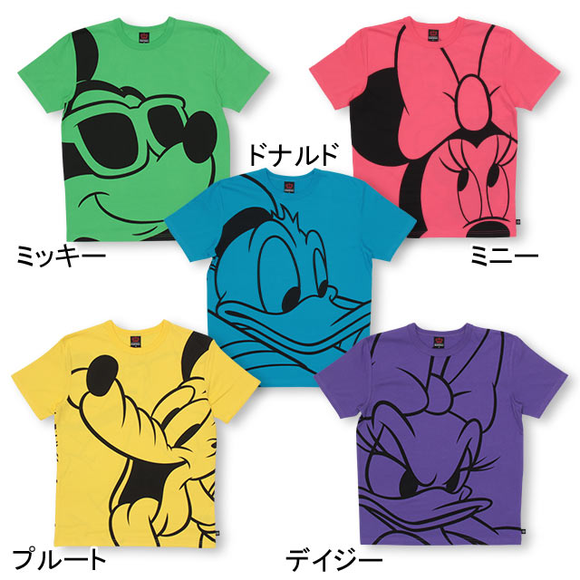 親子お揃い ディズニー Bigキャラクター ネオン Tシャツ 3918a ベビードール 子供服 大人 ユニセックス Disneyの通販はau Pay マーケット Babydoll ベビードール