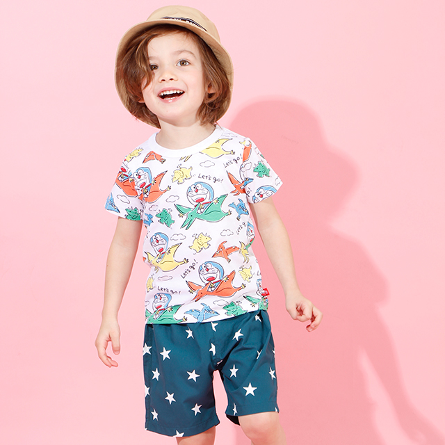 還元祭クーポン利用可 New ドラえもん 恐竜 総柄 Tシャツ 4101k ベビードール 子供服 ベビーサイズ キッズ 男の子 女の子の通販はau Pay マーケット Babydoll ベビードール