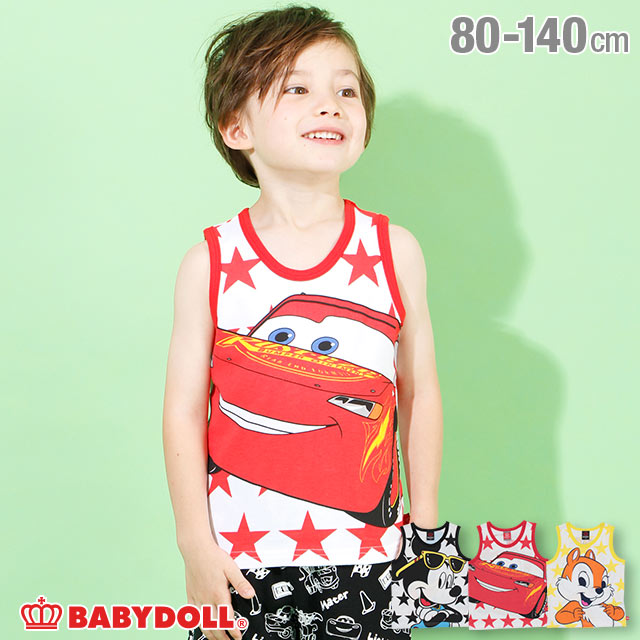 30 Off Sale アウトレット ディズニー Bigフェイス タンクトップ 45k ベビードール Babydoll ベビーサイズ キッズ 男の子 女の子 Disの通販はau Pay マーケット Babydoll ベビードール