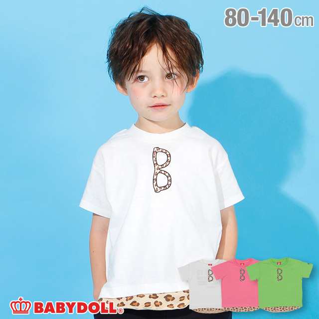 50 Off Sale アウトレット ヒョウ柄 レイヤード Tシャツ 42k ベビードール 子供服 ベビーサイズ キッズ 男の子 女の子の通販はau Pay マーケット Babydoll ベビードール