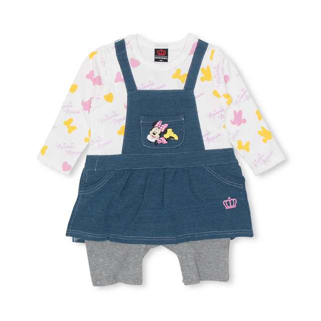 New ディズニー ニットデニム サロペット ロンパース 4416b ベビードール 子供服 ベビーサイズ Disneyの通販はau Pay マーケット Babydoll ベビードール