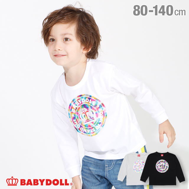 8 12new レインボー箔 ロンt 4462k ベビードール 子供服 ベビーサイズ キッズ 男の子 女の子の通販はau Pay マーケット Babydoll ベビードール