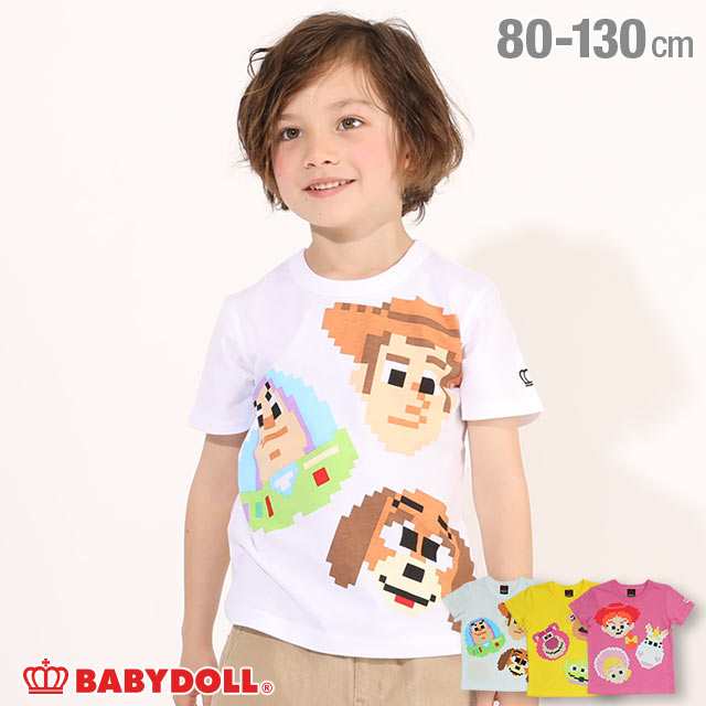 6 4 50 Off Sale ディズニー ビットマップキャラ Tシャツ 4993k ベビードール 子供服 ベビーサイズ キッズ 男の子 女の子 Disneyの通販はau Pay マーケット Babydoll ベビードール