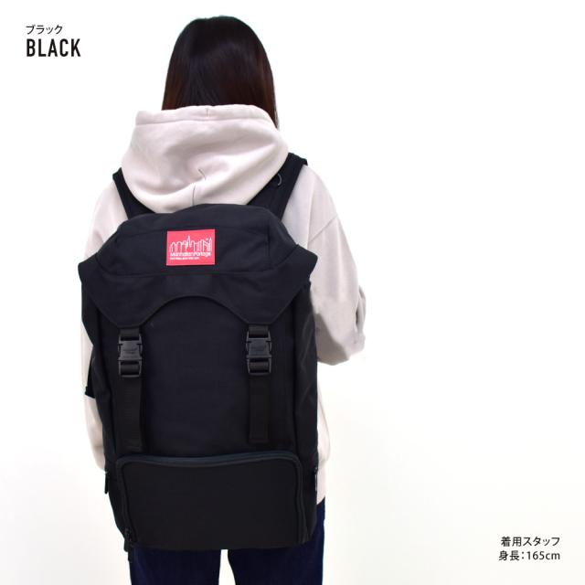 マンハッタンポーテージ リュック リュックサック フラップリュック 撥水 大容量 20L a4 巾着 コーデュラナイロン ポケットたくさん 黒 大人 レディース メンズ 女性 男性 女子 男子 男女兼用 大学生 高校生 女子高生 中学生 新生活 新学期 旅行 かわいい おしゃれ ブランド_1