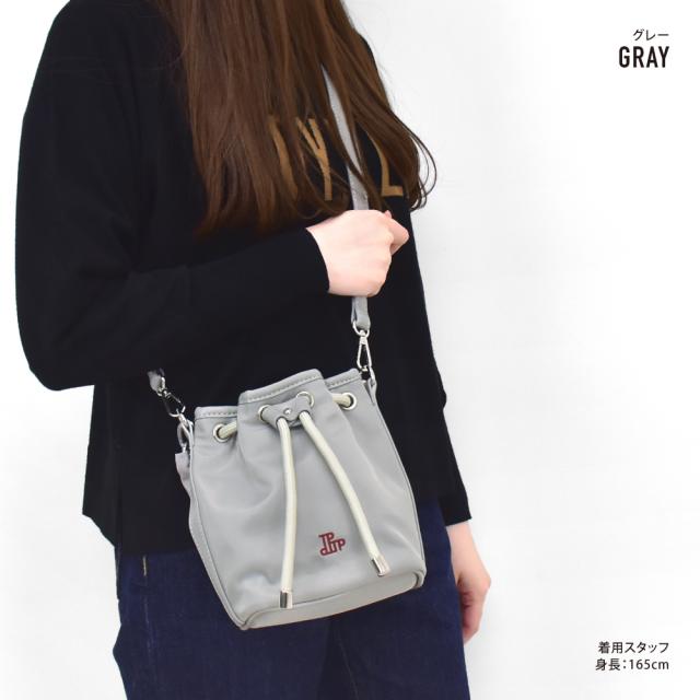 シアタープロダクツ ショルダーバッグ 巾着バッグ ナイロン 大人