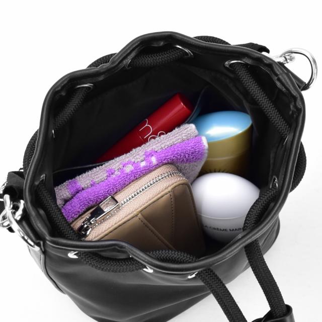 シアタープロダクツ ショルダーバッグ 巾着バッグ ナイロン 大人