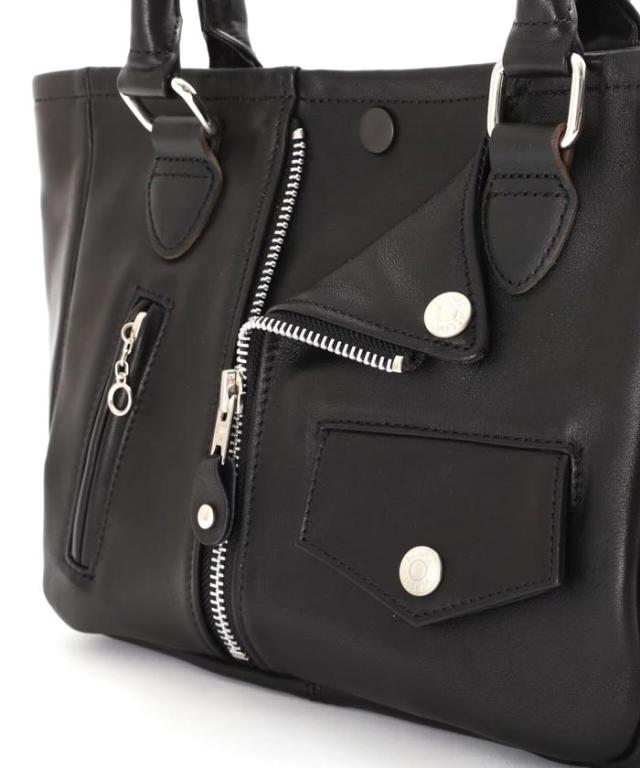 Schott(ショット) ミニライダース レザートートバッグ BAG 鞄 メンズ 本革 782-3976009 782-4976010 送料無料_2