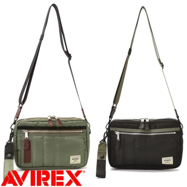 AVIREX アヴィレックス ニュー フライト ナイロン ボックス ショルダーバッグ メンズ 783-4976009 送料無料
