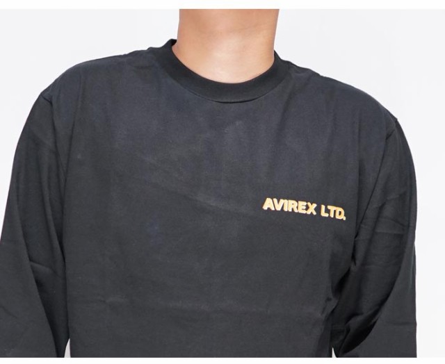 AVIREX アヴィレックス アビレックス 長袖 Tシャツ プリントTシャツ