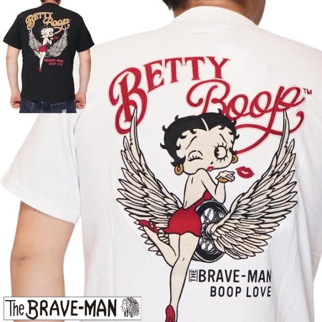 THE BRAVEMAN ブレイブマン ベティブープ ベティー コラボ Tシャツ メンズ BBB-2514 送料無料