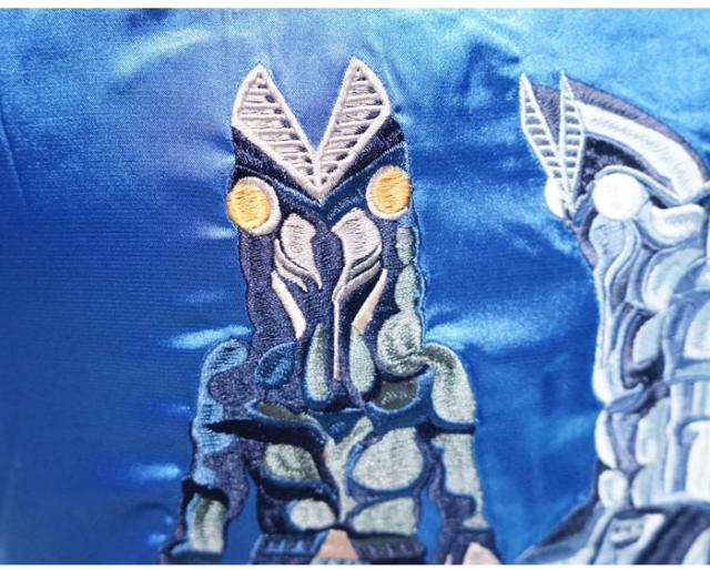 ウルトラマン コラボバルタン星人 分身 刺繍 スカジャン TEN STRIKE テンストライク ULSJ-503 送料無料_4