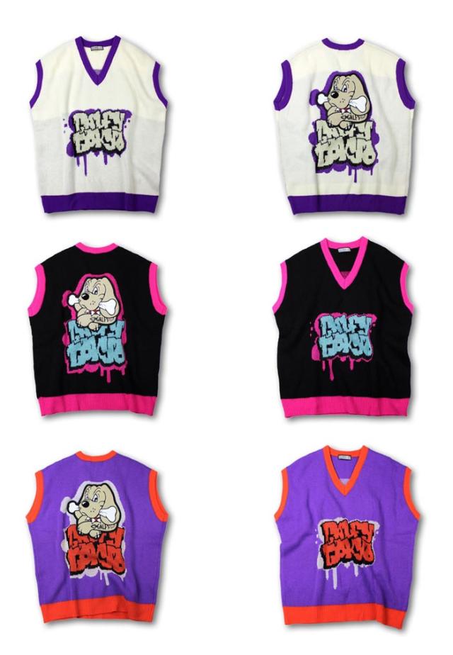 GALFY ガルフィー プル ベスト メンズ レディース ユニセックス 落書き