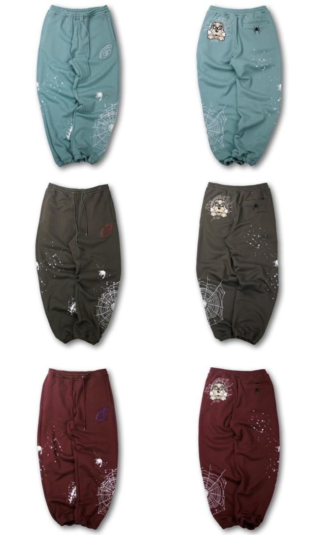GALFY ガルフィー スウェット パンツ メンズ レディース ボトム パンツ ズボン 犬 スパイダー犬 143019 送料無料の通販は
