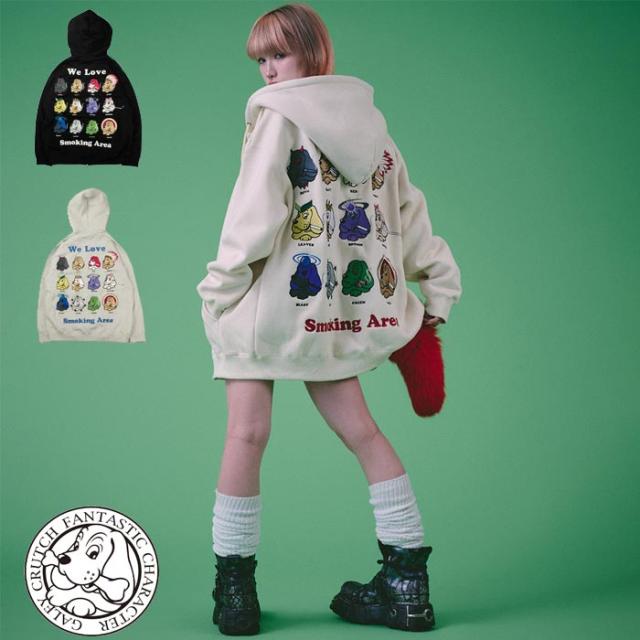 GALFY ガルフィー パーカー メンズ レディース ユニセックス ヤニラバーズ 144028 送料無料