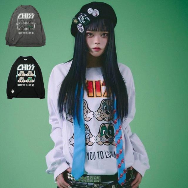 GALFY ガルフィー ロンT ロング Tシャツ 長袖 メンズ レディース ちぃ?っす 144036 送料無料