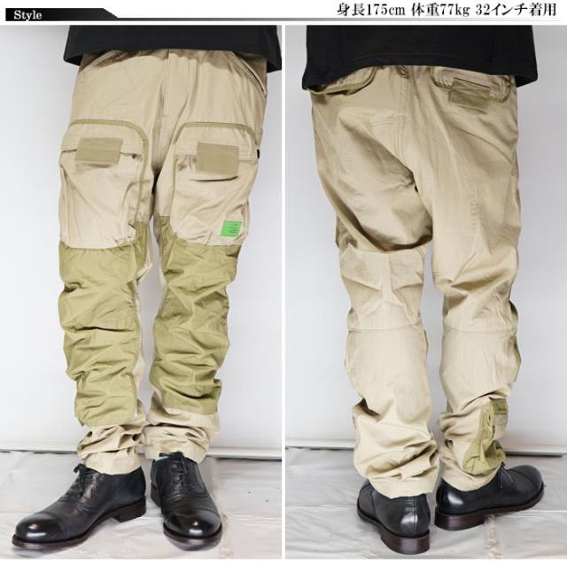 ジースター ロウ G-STAR RAW カーゴパンツ メンズ 3D STRAIGHT TAPERED CARGO PANTS D19756-9706 送料無料_1