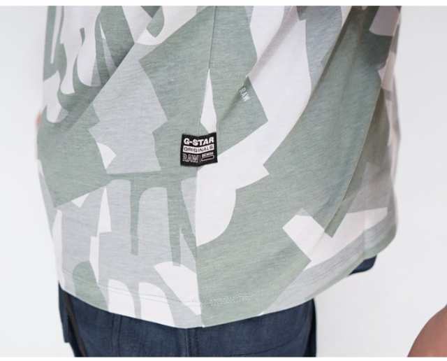 ジースター ロウ G-STAR RAW Tシャツ 半袖 メンズ CAMO ALLOVER T-SHIRT D21379-C334 送料無料の通販はau  PAY マーケット - 和柄販売のジーンズプラザ摩耶葛西店 | au PAY マーケット－通販サイト