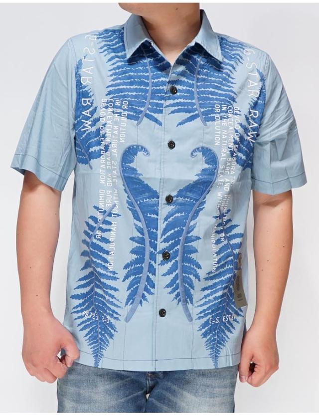 ジースター ロウ G-STAR RAW シャツ 半袖 メンズ D21449-D209 送料無料 