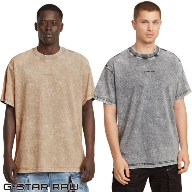 ジースター ロウ G-STAR RAW Tシャツ 半袖 メンズ Washed Loose T-Shirt D25964-C756 送料無料