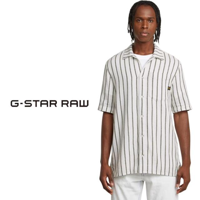 ジースター ロウ G-STAR RAW シャツ 半袖 メンズ One Pocket Regular Shirt D26183-D916 送料無料