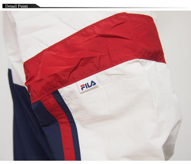 16280円を30%OFFセール FILA[フィラ]ヘリテージ 撥水加工 ジップアップ ナイロンジャケット/FM9459/送料無料の通販は
