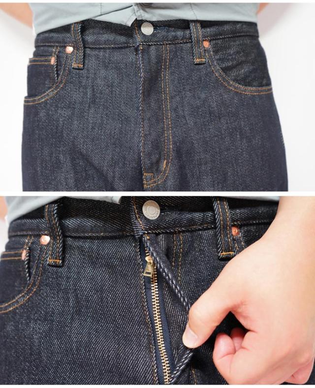児島ジーンズ KOJIMA GENES 21oz ストレート ジーンズ デニム 日本製 ワンウオッシュ RNB-1221W 送料無料_2