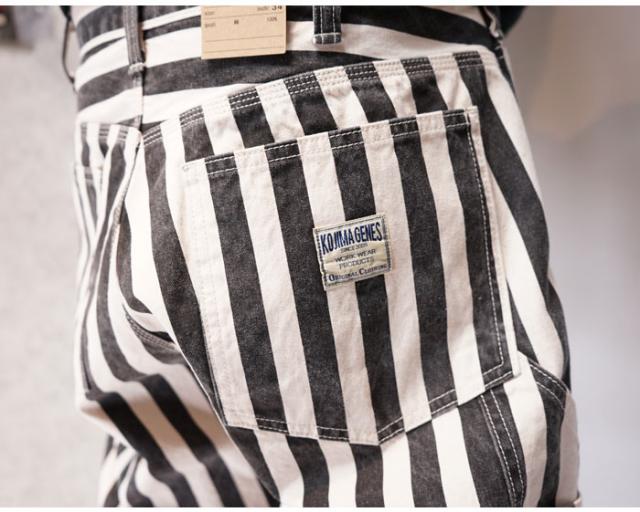 児島ジーンズ KOJIMA GENES ペインターパンツ 13oz ビッグストライプ