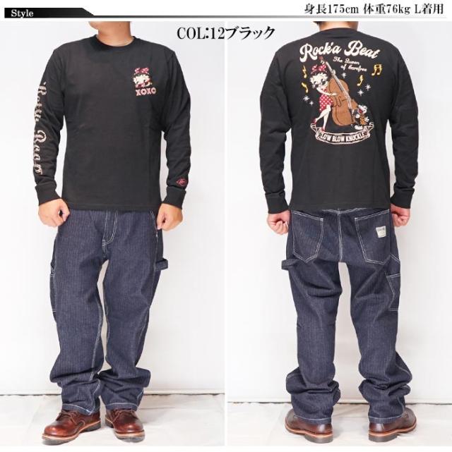 ローブローナックル LOW BLOW KNUCKLE ベティブープ コラボ Tシャツ